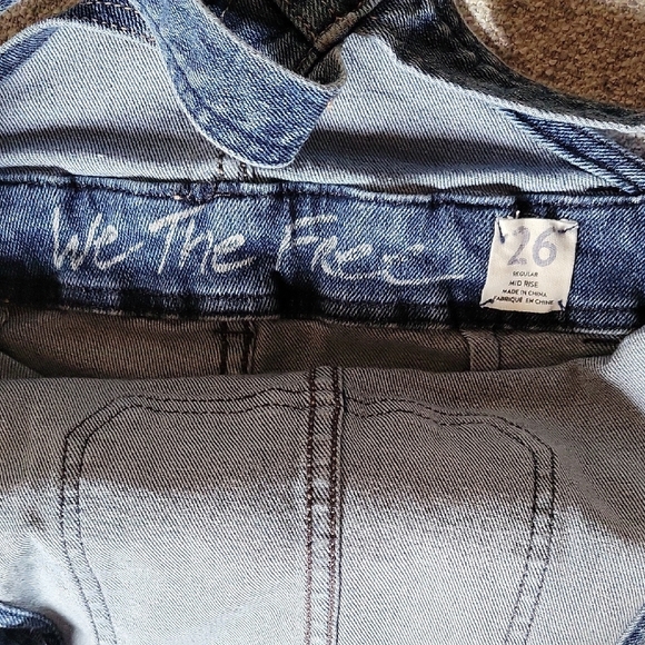 We The Free  Denim Overalls Size26 - Picture 8 of 10